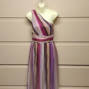 Decode silk maxi evening dress 8